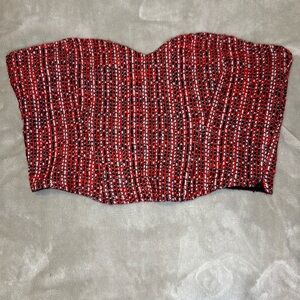 Woven Corset Top